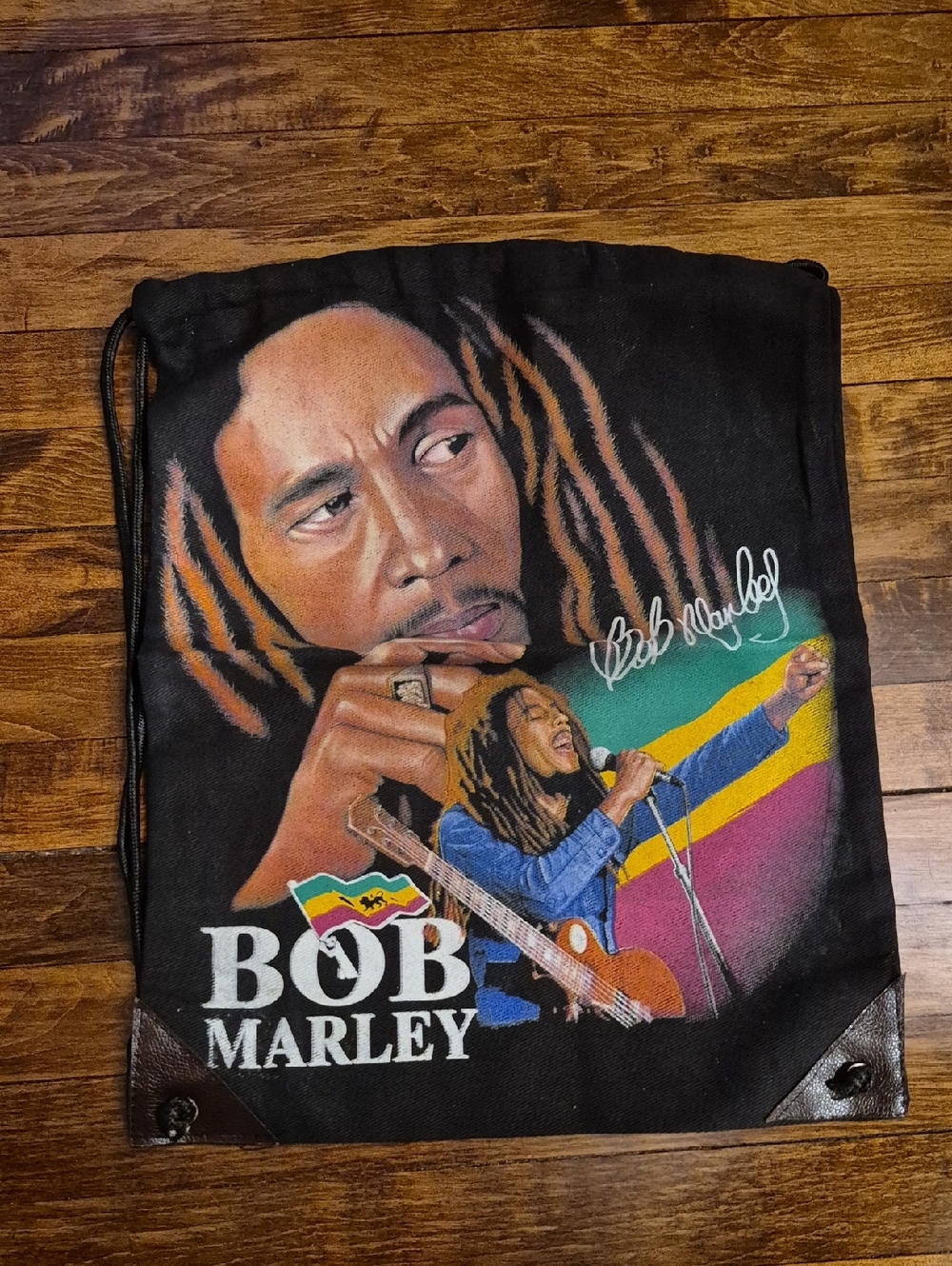 Bob Marley Drawstring Bag